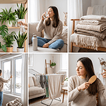 8 Tipps gegen trockene Luft und statische Aufladung im Winter
